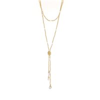 Collana House of Tuhina Donna in Lega metallica TH-N481G-SV